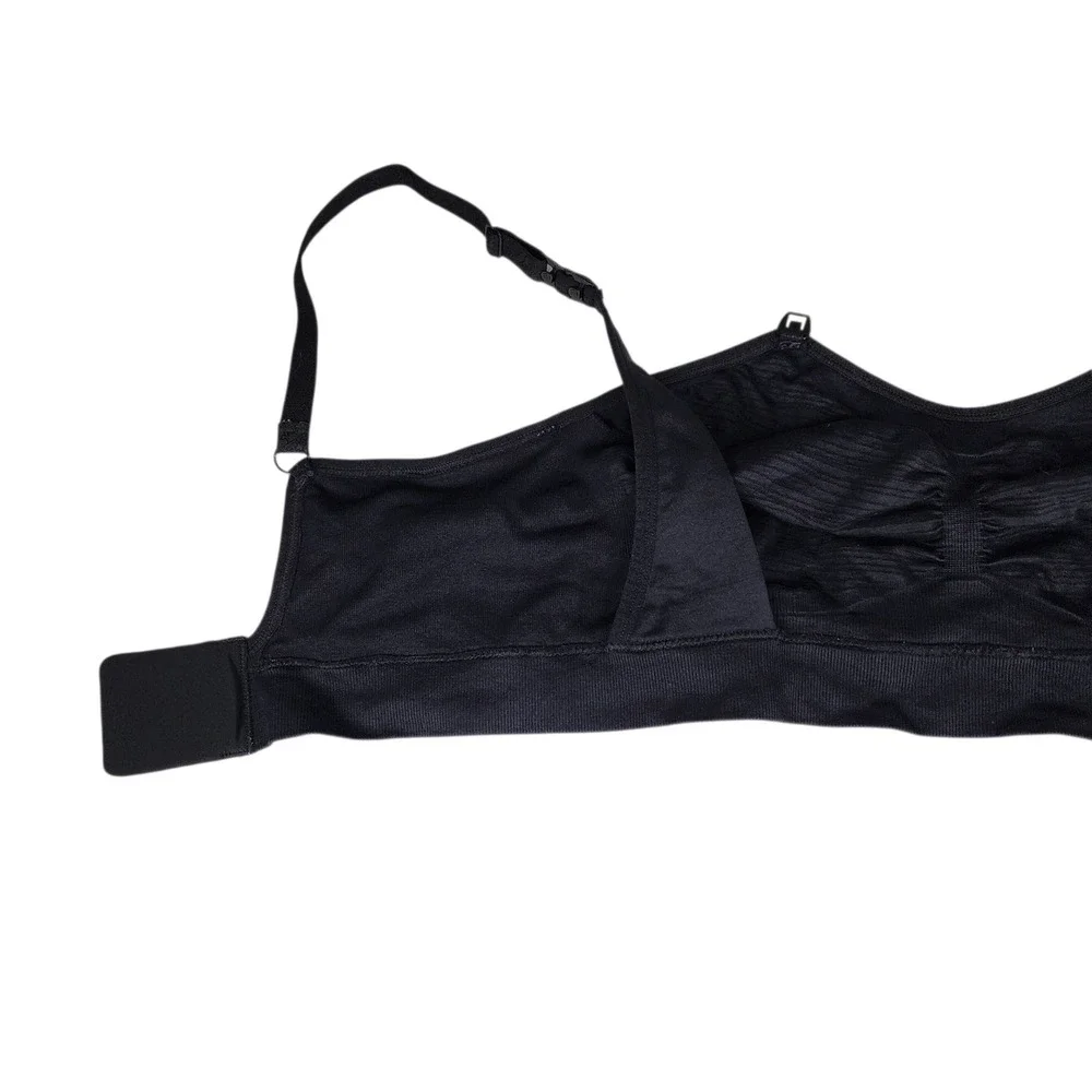 Kindred Bravely Simply Sublime‎ Adjustable Strap Nursing Bra XS Black Maternity